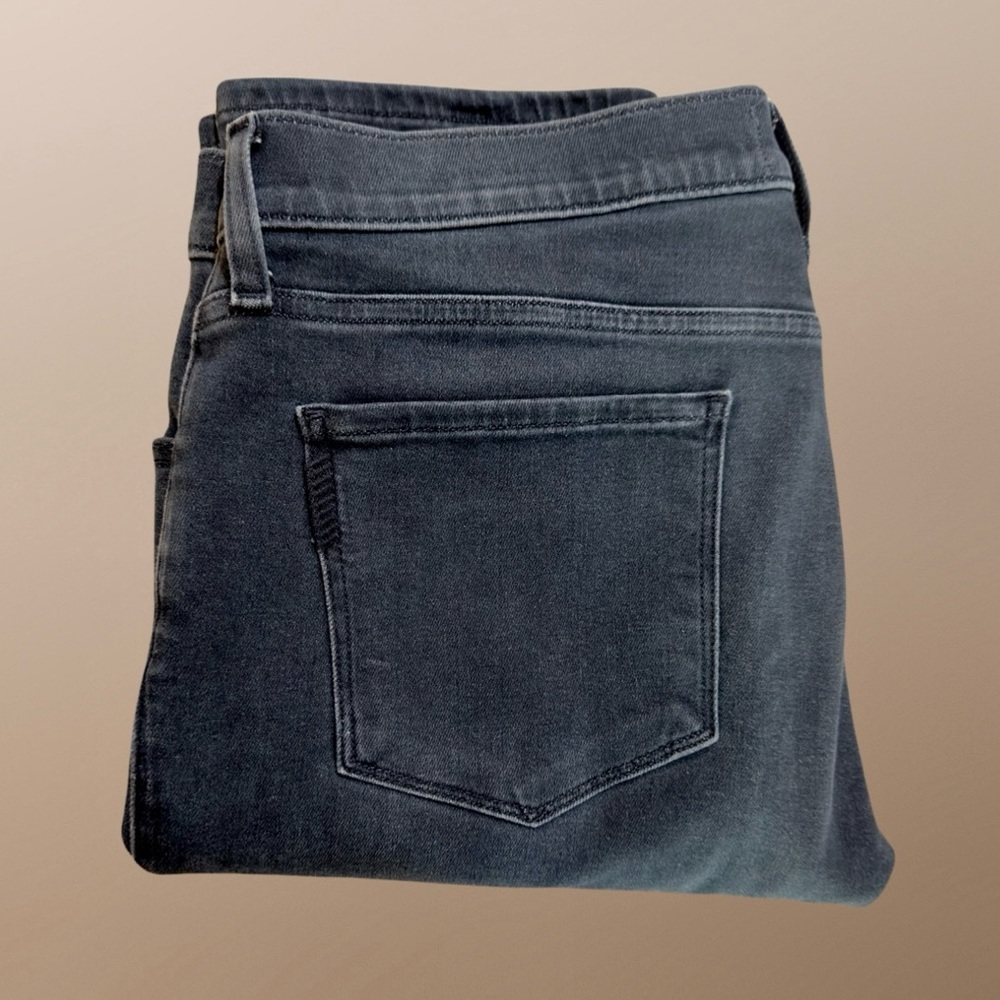 PAIGE - Federal (Slim Straight) 33x32 - Black/Grey